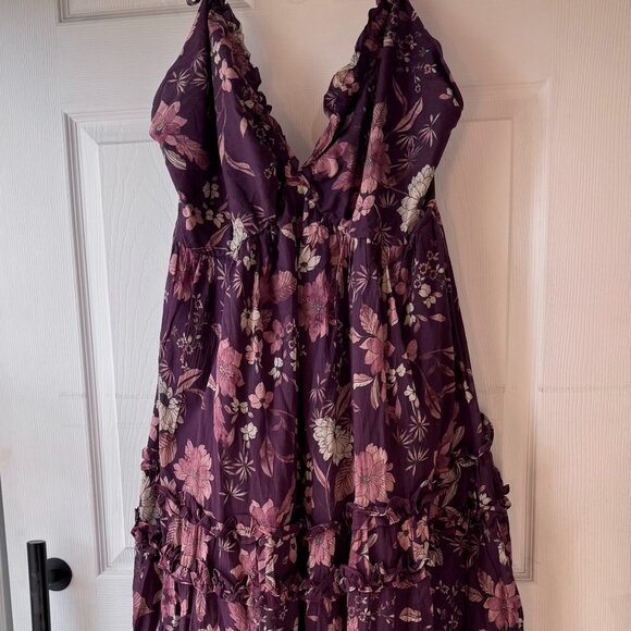 NWT Torrid Festi Halter Maxi Dress Size 1 - Picture 3 of 7